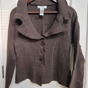 Nine West Med. Brown sweater cardigan